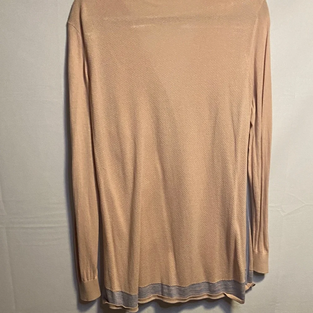 CAbi Women's Pink and Blue Button-Up Cardigan - Picture 5 of 7